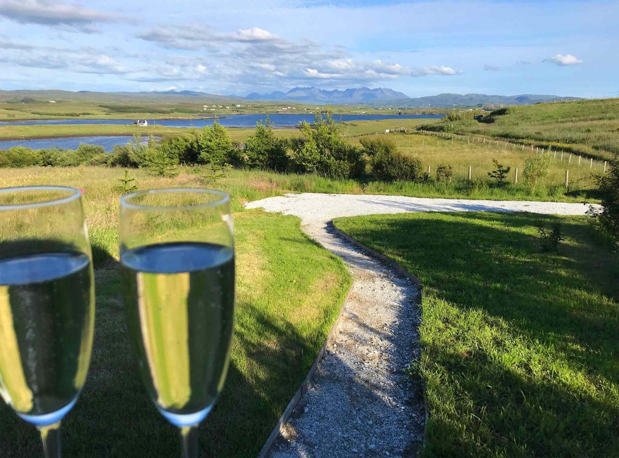 Araucaria Croft Skye Villa Dunvegan  Exteriör bild
